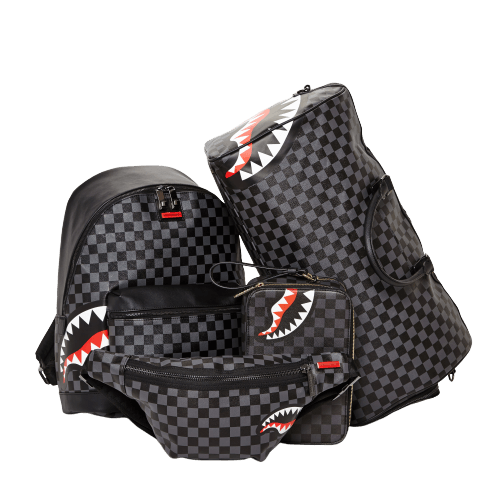 Sharks in Paris (Black Checkered Edition) Crossbody - Image 5