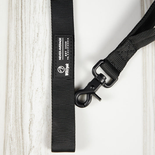Tactical Nylon Leash Black - Image 2