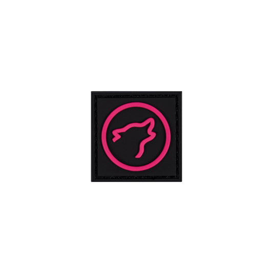 Wolf Head Logo Black/Pink - Image 2