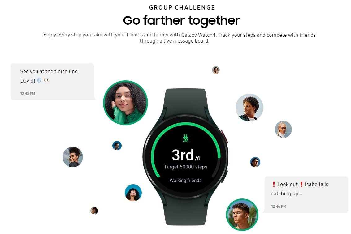 Samsung Galaxy Watch 4 Classic Stainless Steel Smartwatch 46mm LTE - Silver - SM-R895UZSVXAA - Image 7