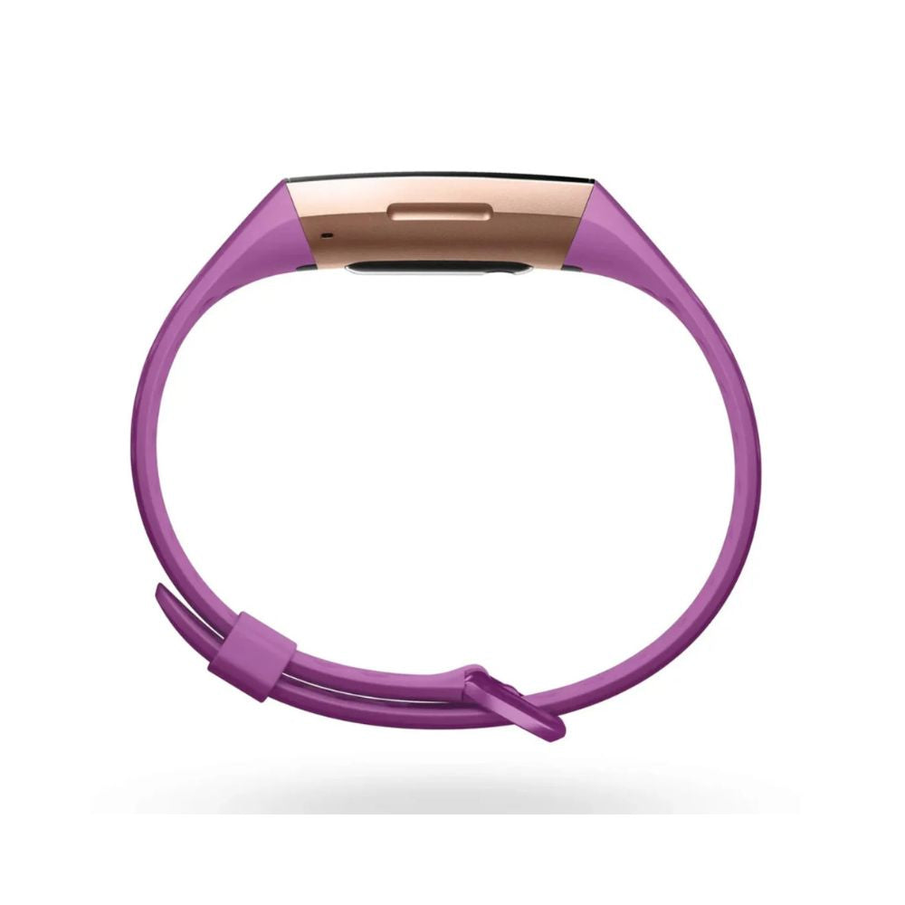 Fitbit Charge 3 Activity Tracker - Berry / Rose Gold - FB409RGMG - Image 4