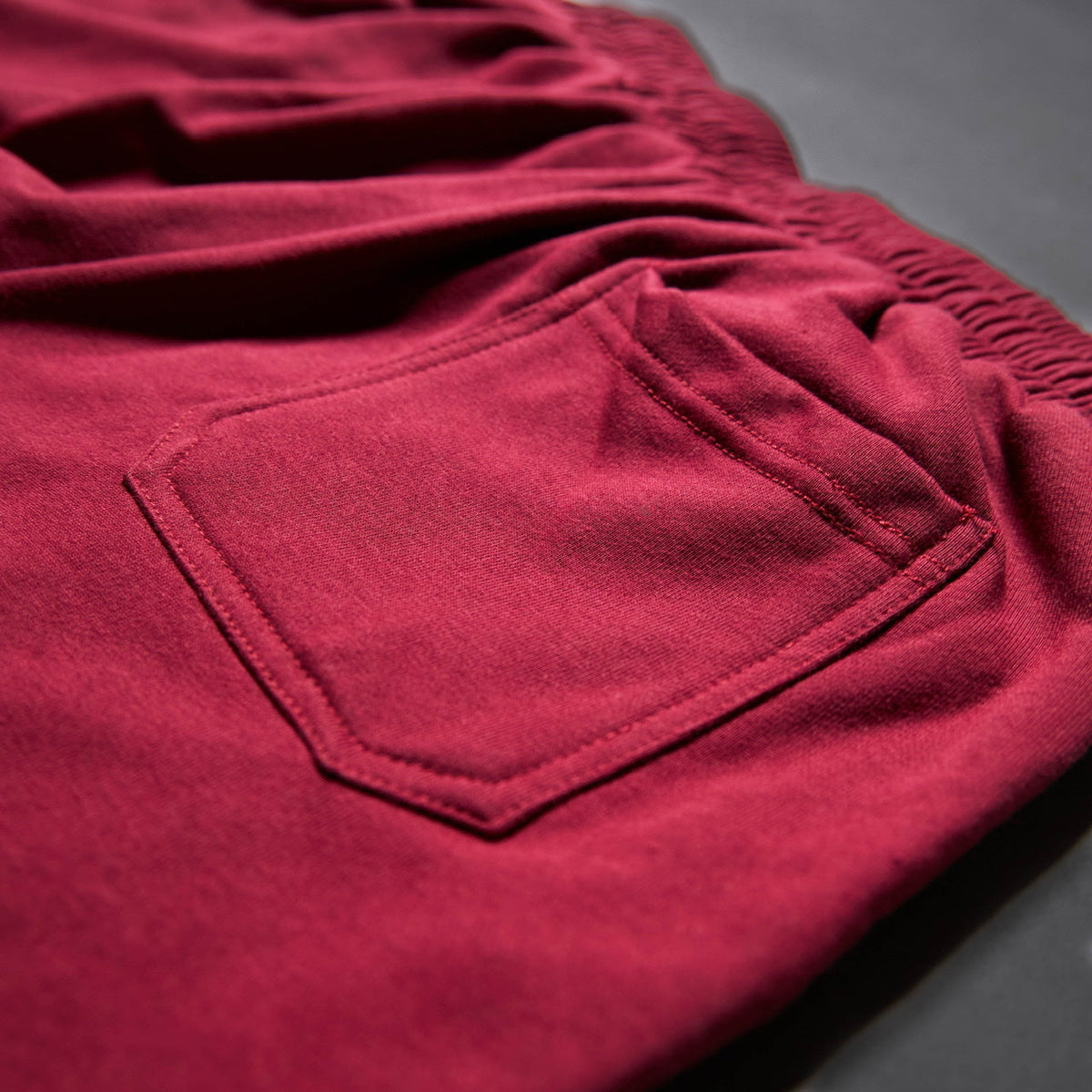 Men's Varsity Shorts Crimson Red - Image 11
