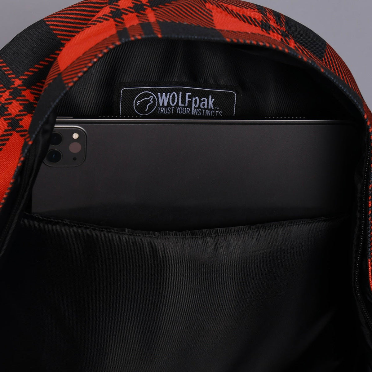 Buffalo Red Plaid Classic Backpack - Image 18