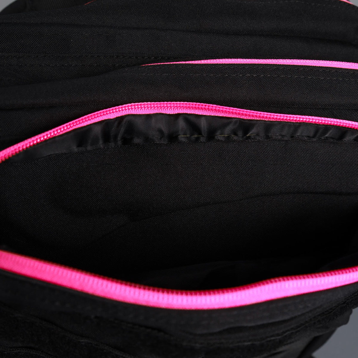 45L Backpack Black Neon Pink - Image 23