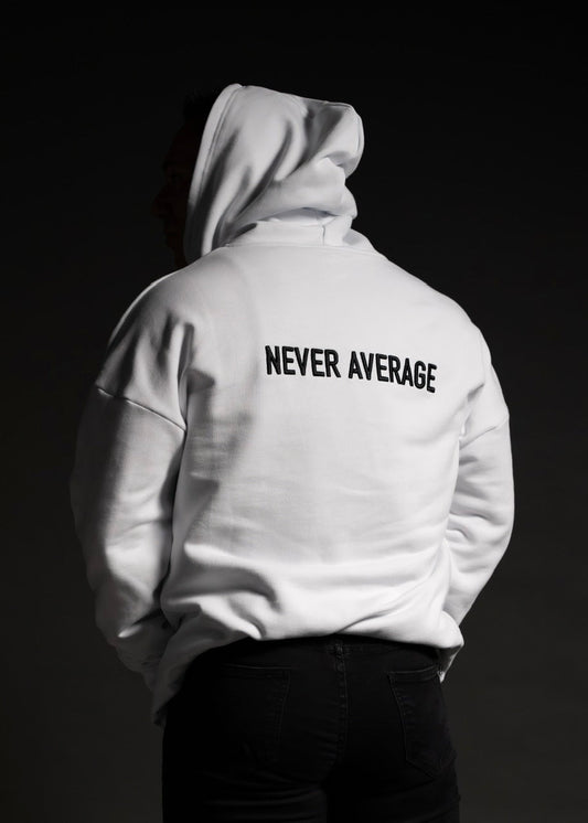 Arctic White Zip Up Hoodie (SALE) - Image 2