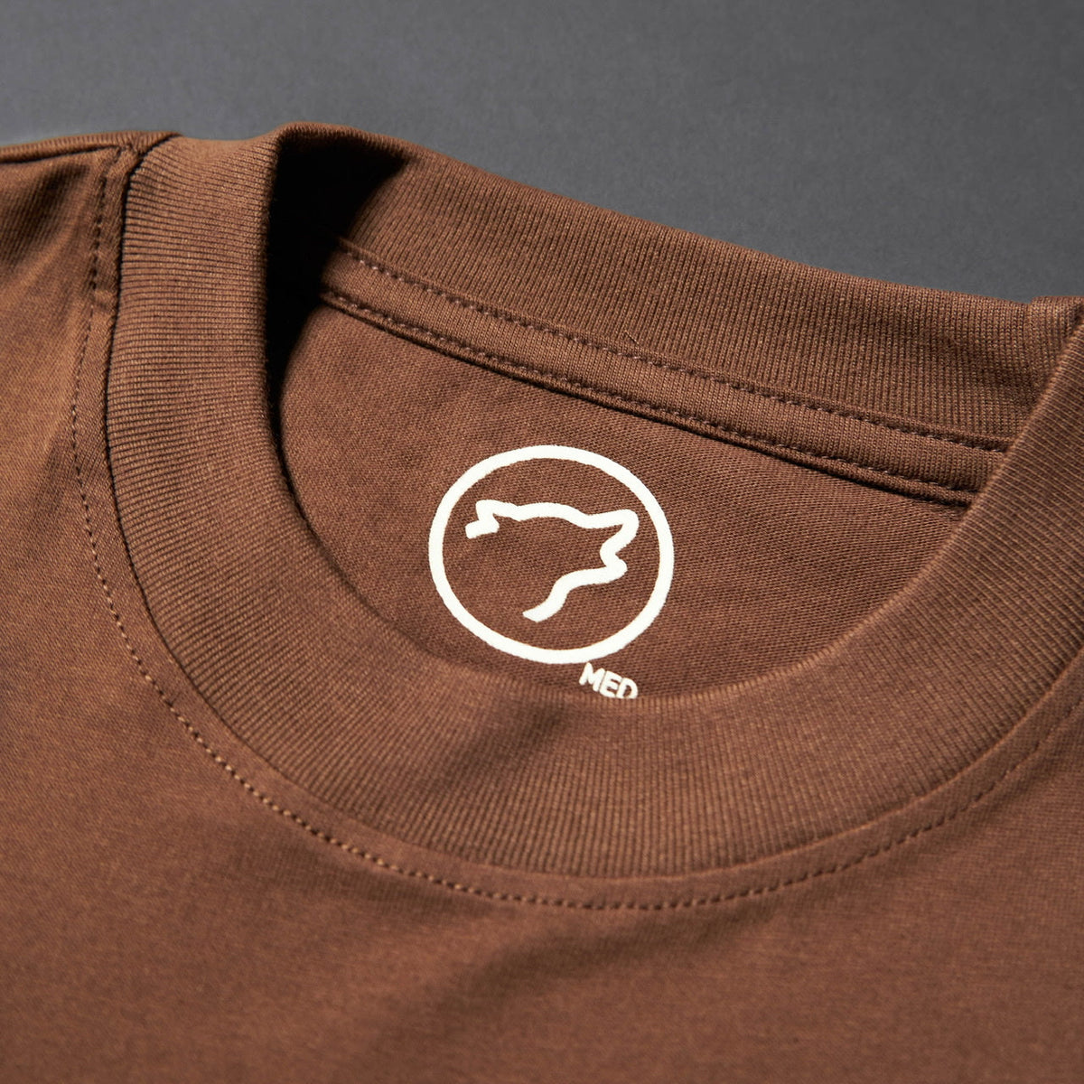Men's Varsity Tee Mocha Brown - Image 8