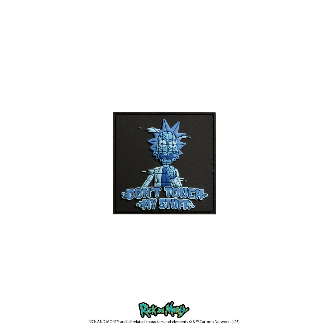 Rick and Morty Don't Touch My Stuff Patch - Image 2