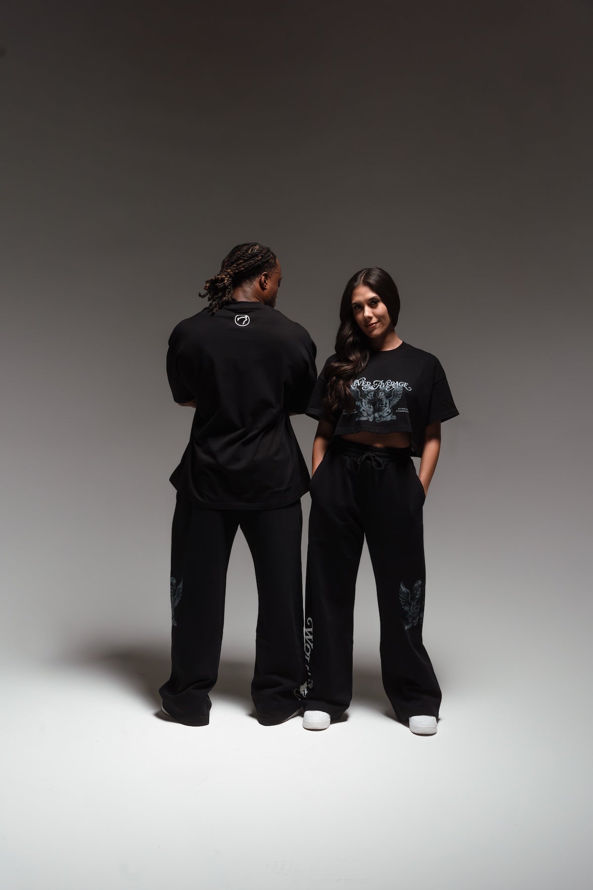 Angels Wide Leg Sweat Pants - Image 8
