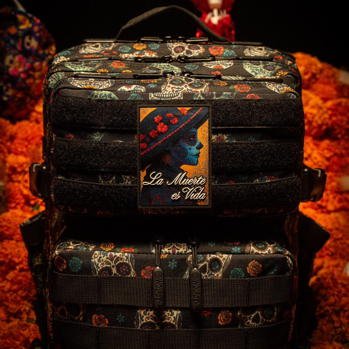 Día de Los Muertos La Muerte es Vida Patch
