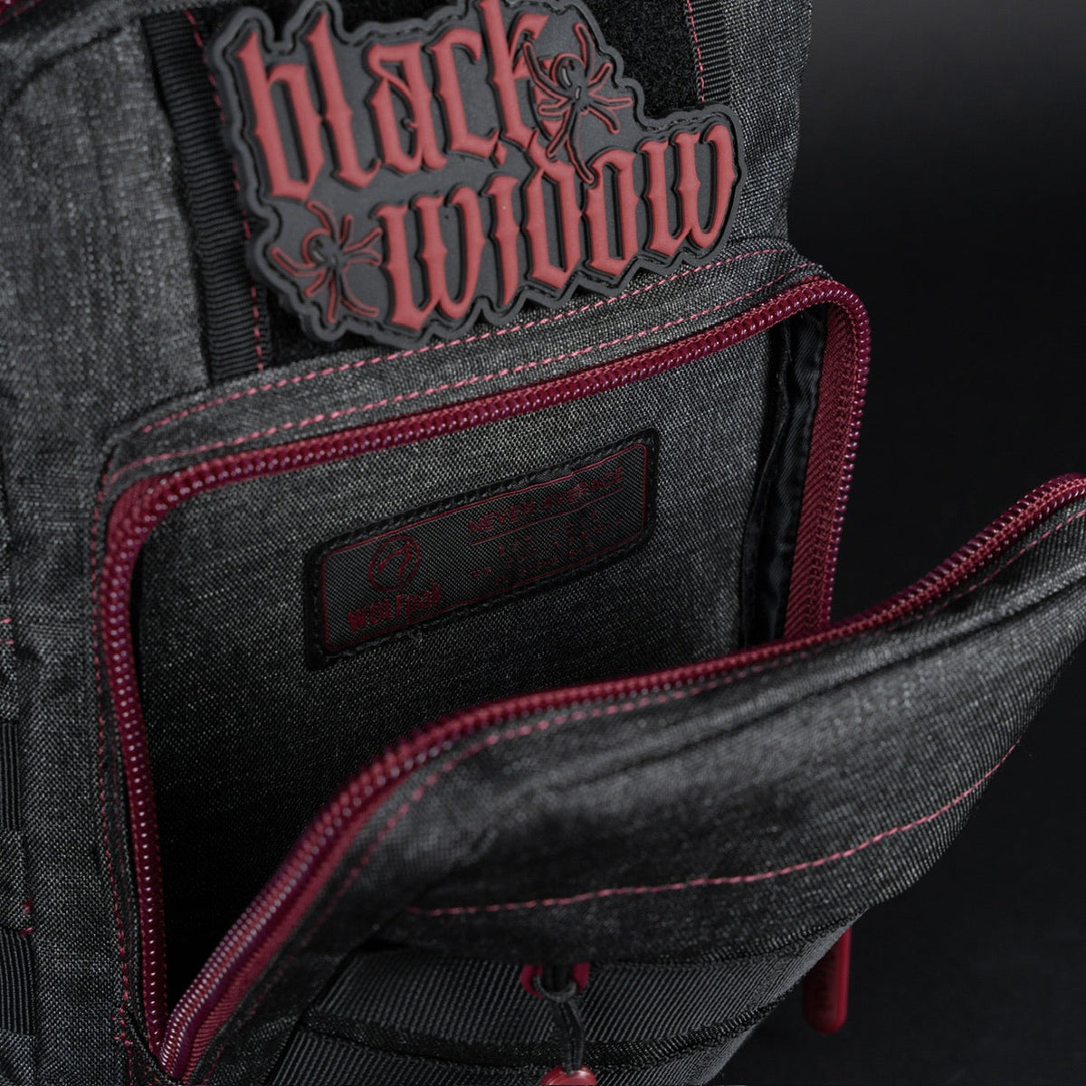 9L Tactical Sling Bag Black Widow - Image 14