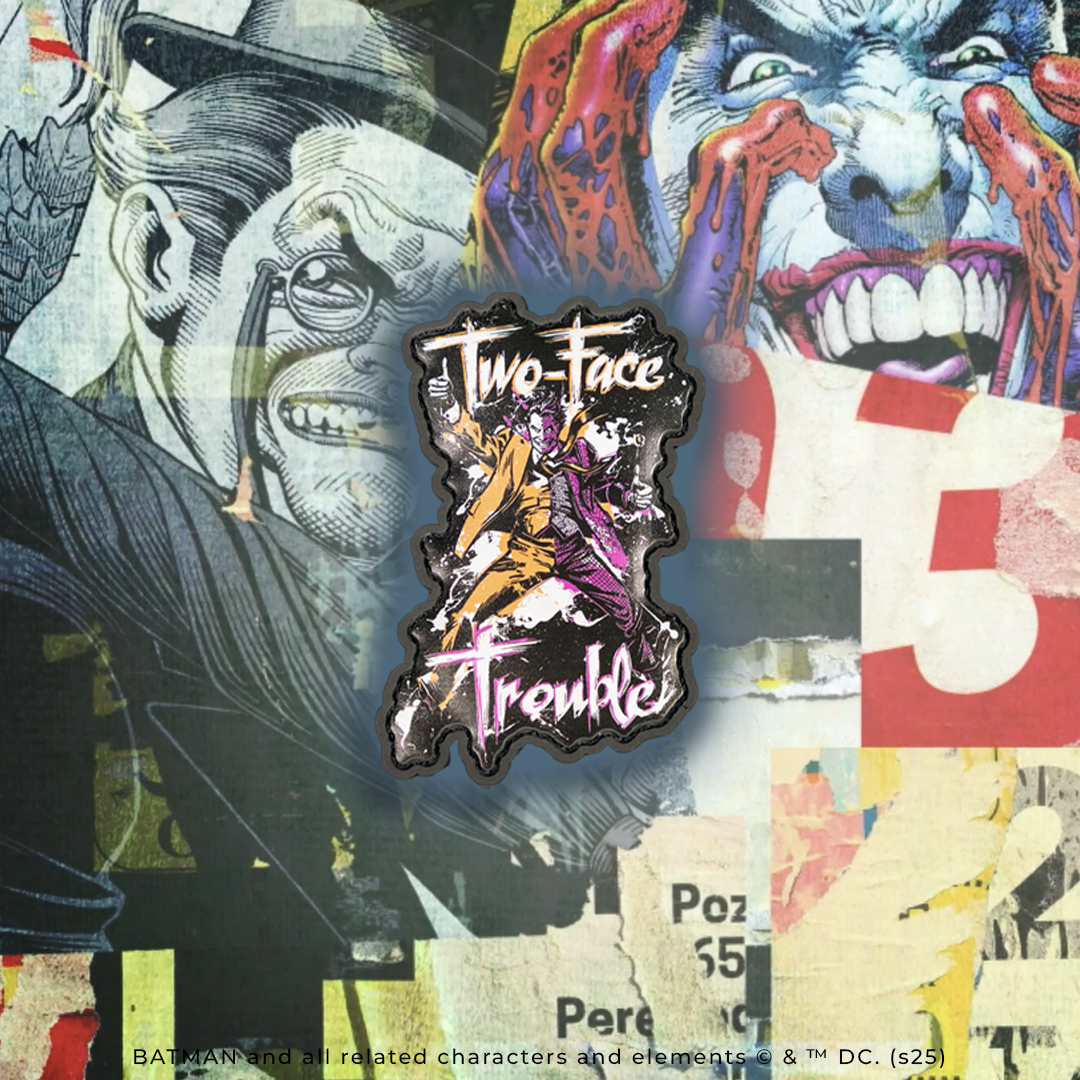 DC Villains Two Face Patch