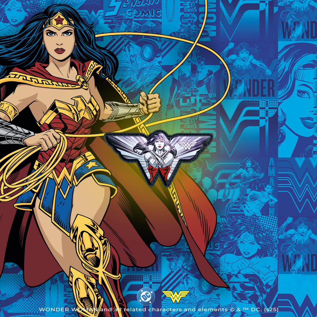 Wonder Woman 'W' Patch