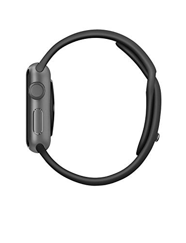 Apple Watch Sport (Wifi) 38mm Space Gray Aluminum Case w/ Black Sport Band - MJ2X2LL/A - Image 4