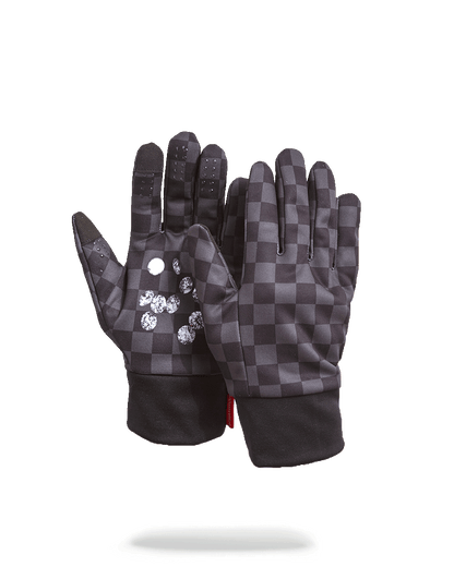 DIAMONDS IN PALM GLOVES