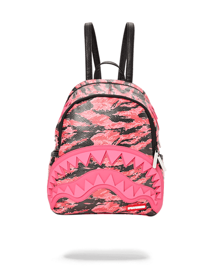 PINK TIGER CAMO SHARKMOUTH SAVAGE BACKPACK