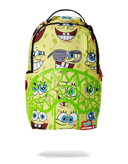 SPONGEBOB SPRAYPAINT FACE PATTERN