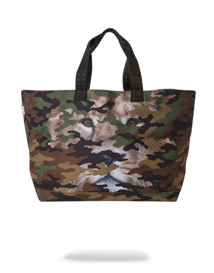 LION CAMO TOTE BAG