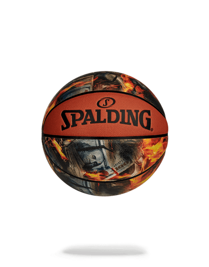 Spalding X Sprayground Fire Basketball - Image 2