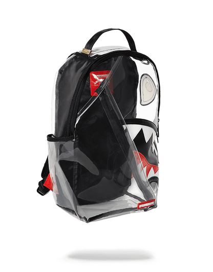 Angled 20/20 Vision Shark Clear Backpack - Image 2