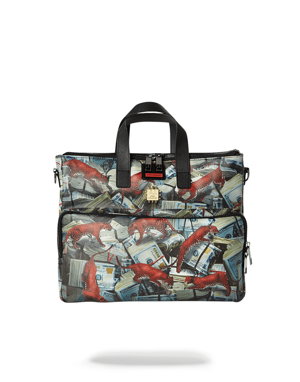 Red Leopard Money Travel Case - Image 2