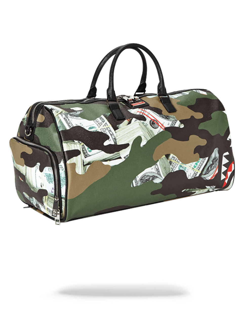 Camo Money Shark Duffle - Image 2
