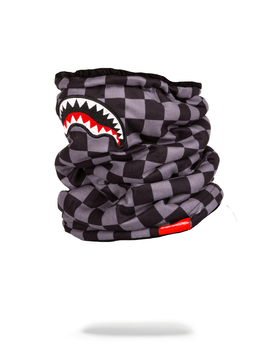 Checkered Shark Neck Warmer - Image 2