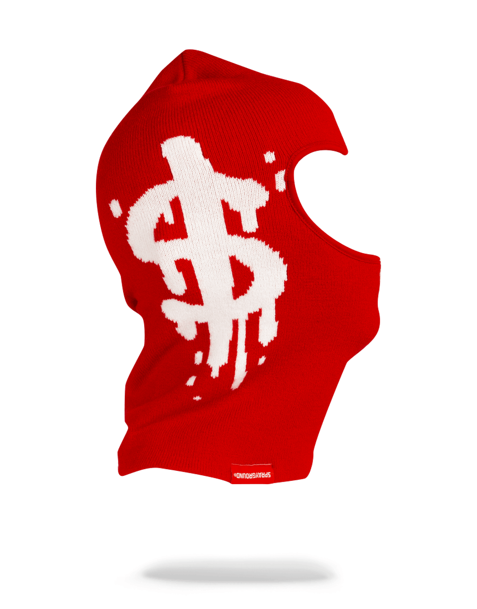 Money Drip Ski Mask (Red) - Image 2