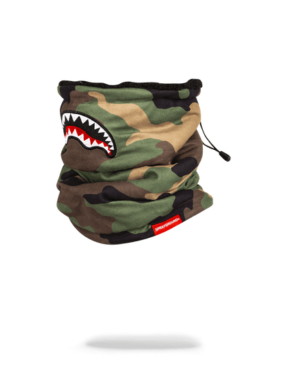 Camo Shark Neck Warmer - Image 2