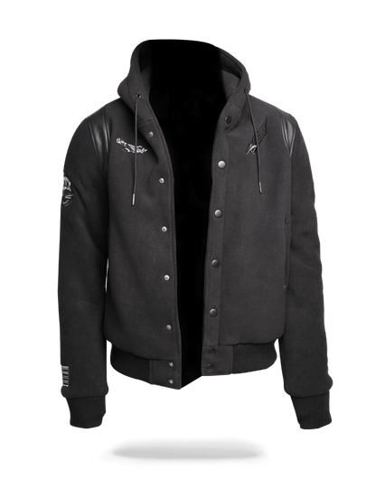 Varsity Army Patches Jacket - Image 2