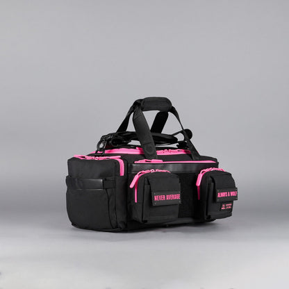 20L Mini Duffle Bag Black Neon Pink - Image 4