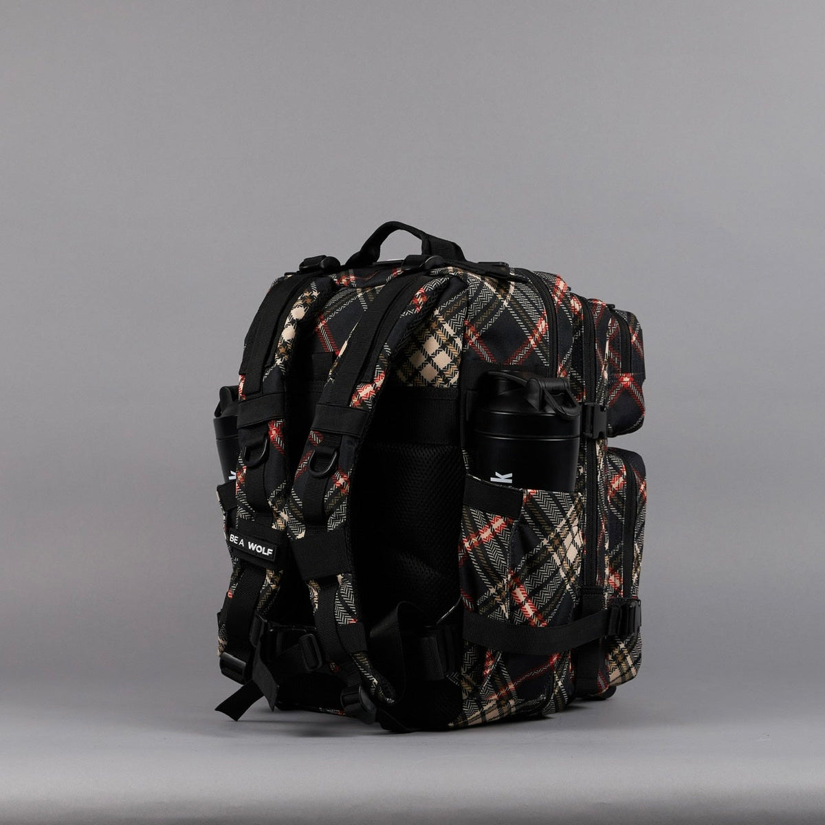 35L Backpack Fashion Cross Pattern - Image 7