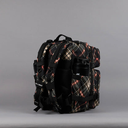 35L Backpack Fashion Cross Pattern - Image 7