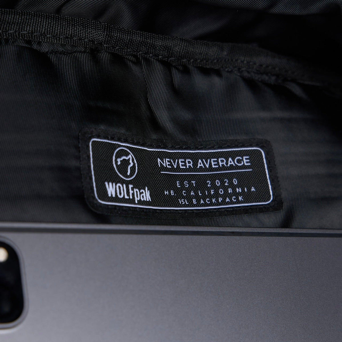 15L Backpack Alpha Black White Accents - Image 20