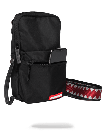 Solid Black Shark Mini Sling - Image 3