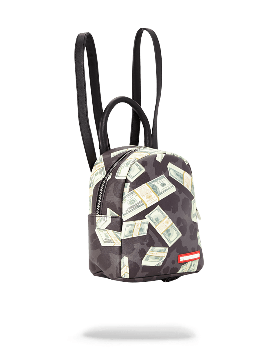 Money on Black Leopard Print Mini - Image 3