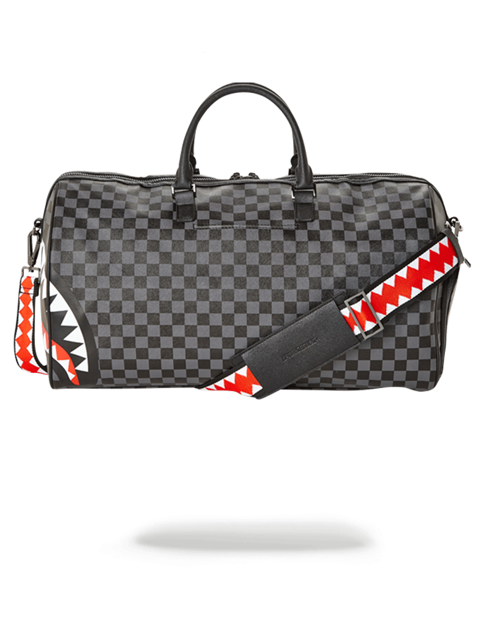 Sharks in Paris (Black Checkered Edition) Duffle - Image 3