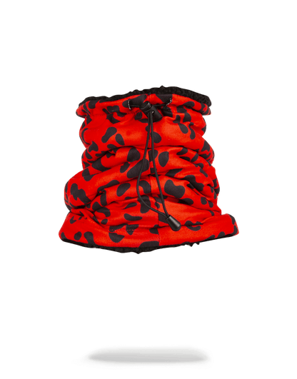 Red Leopard Neck Warmer - Image 3