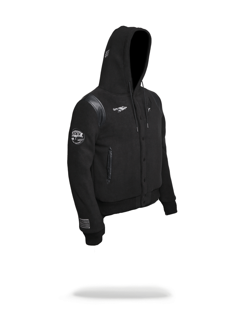Varsity Army Patches Jacket - Image 3