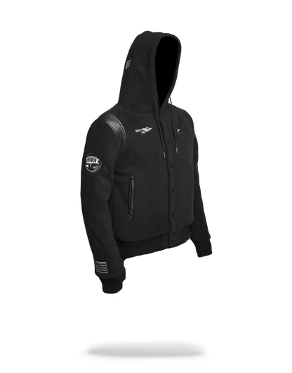 Varsity Army Patches Jacket - Image 3