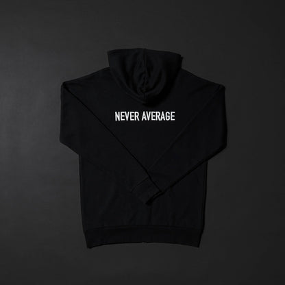 Alpha Black Zip Up Hoodie - Image 4