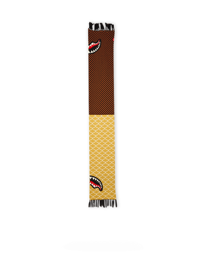 Split Checkered Shark Scarf - Image 4