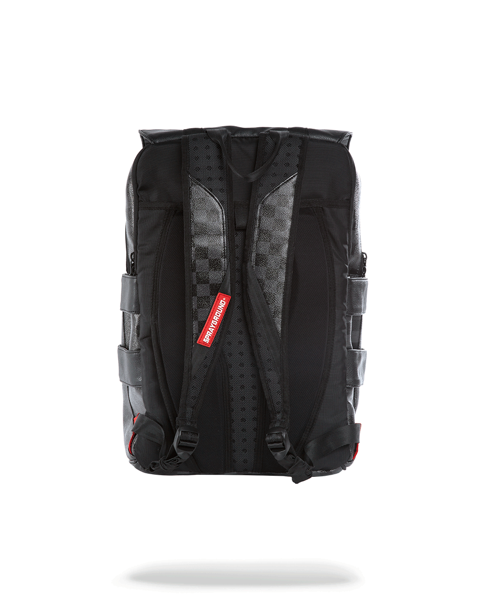 Sharks in Paris (Black) Rucksack - Image 4