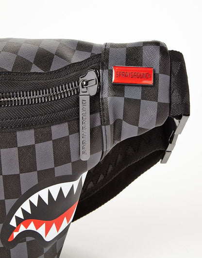 Sharks in Paris (Black Checkered Edition) Crossbody - Image 4