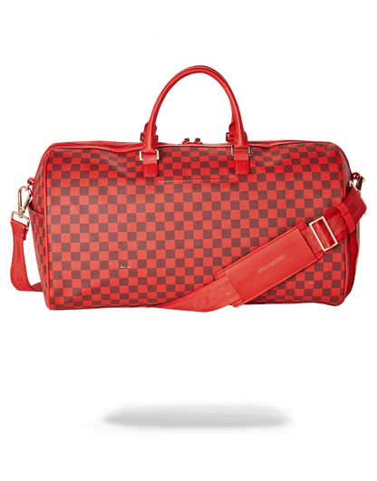 Sharks in Paris Duffle (Red Checkered Edition) - Image 4