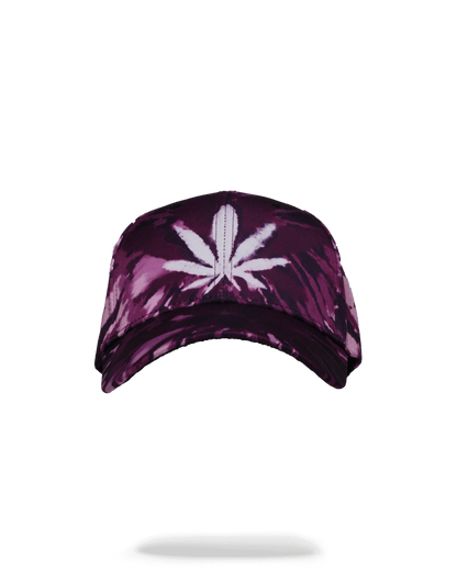 Tie Dye Purple 420 Hat - Image 4
