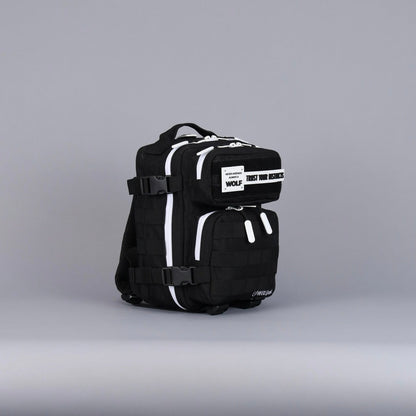 9L Backpack Mini Alpha Black White Accents - Image 7