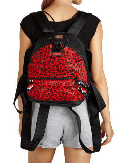 6-Strap Red Leopard Empress (Pony Hair) - Image 5