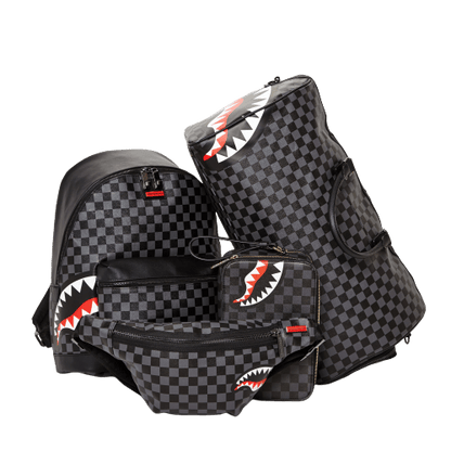 Sharks in Paris (Black Checkered Edition) Crossbody - Image 5