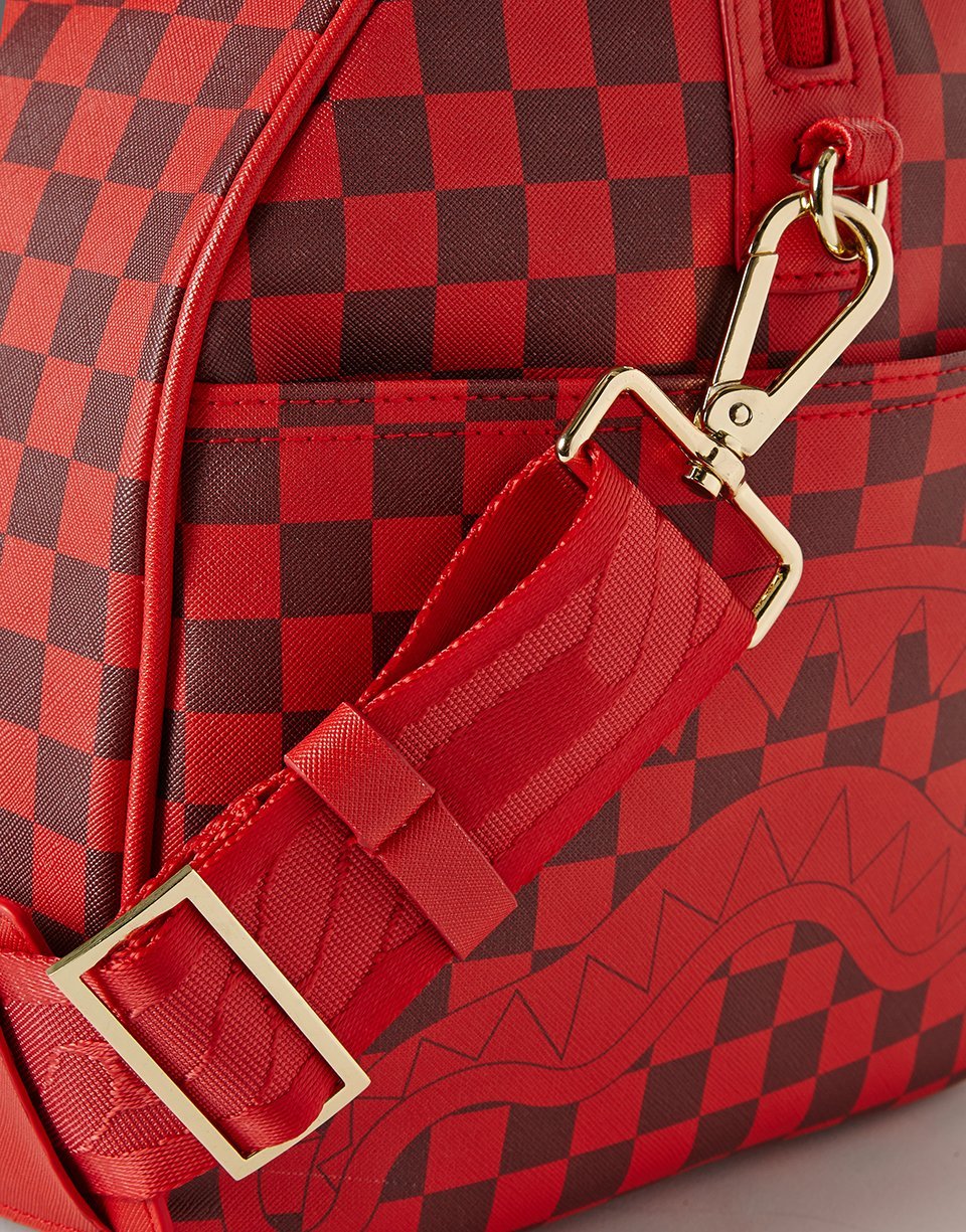 Sharks in Paris Duffle (Red Checkered Edition) - Image 5