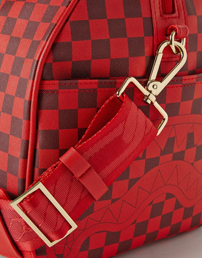 Sharks in Paris Duffle (Red Checkered Edition) - Image 5